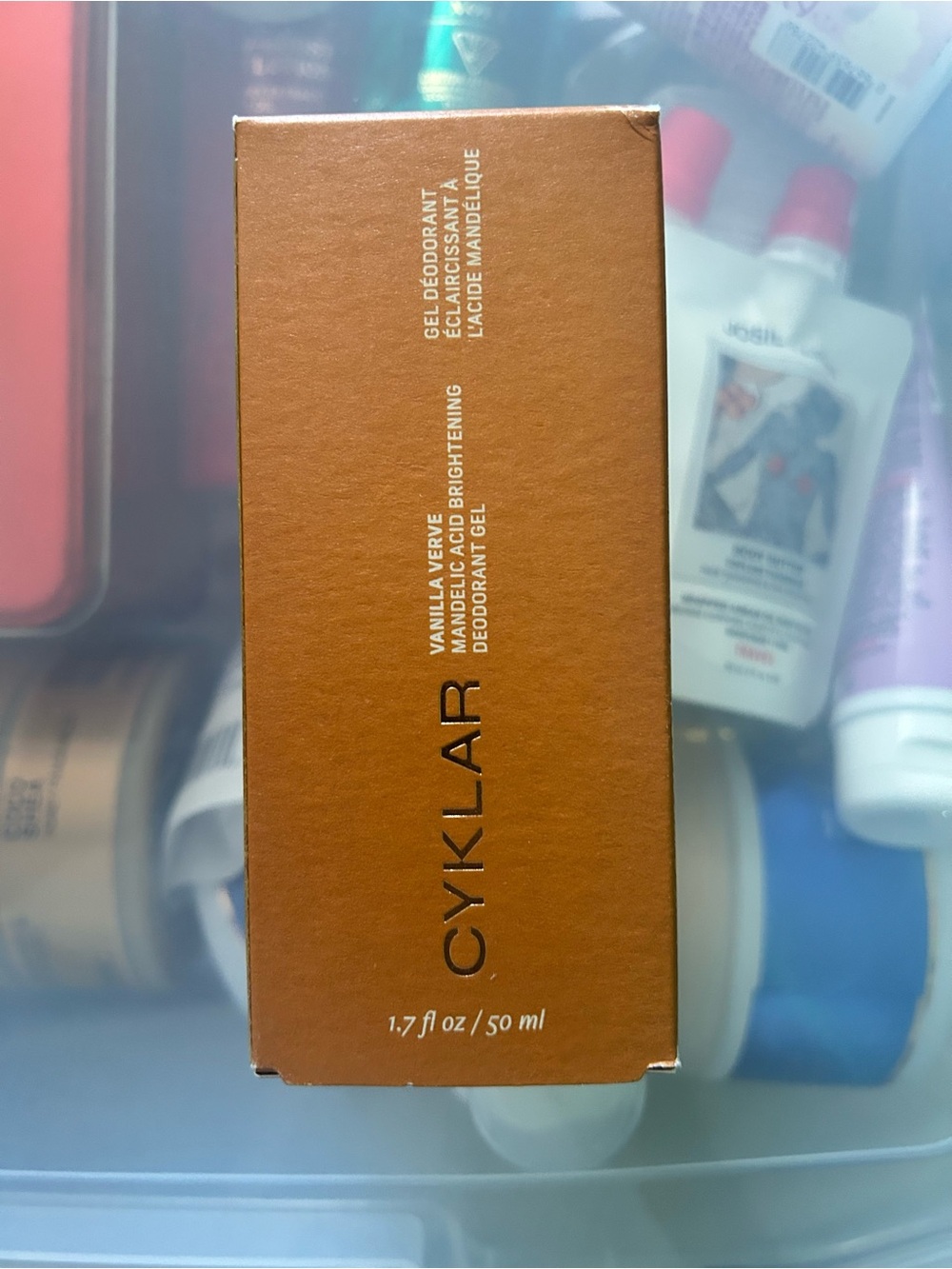 Vanilla Verve Mandelic Acid Brightening Deodorant Gel | 48-Hour Odor Protection